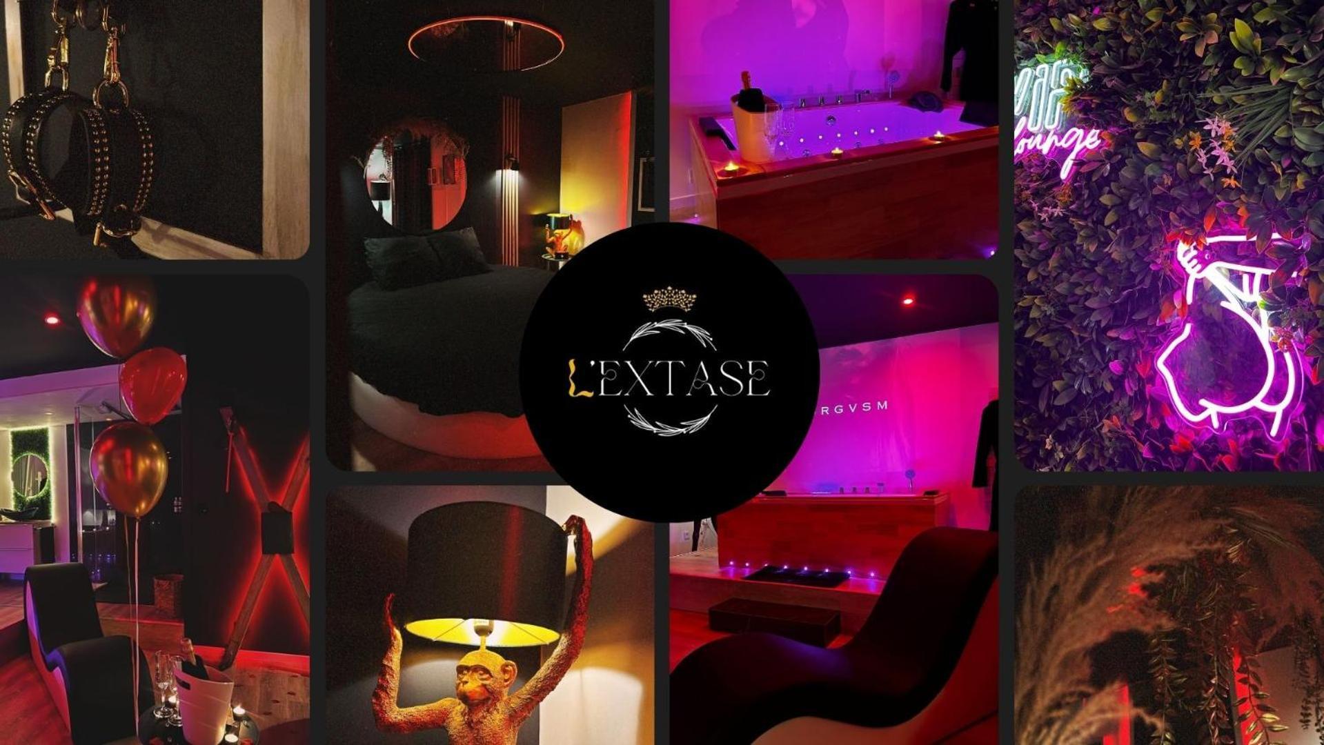 Love Room Haut De Gamme - L'Extase Avec Jacuzzi Violaines Экстерьер фото
